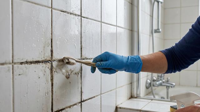 Çamaşır suyundan güçlü çıktı! Derzlerdeki küfü 10 dakikada yok ediyor