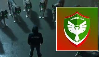 Amedspor'un tarihi ma&ccedil;ı &ouml;ncesi olay &ccedil;ıktı! Iğdır FK taraftar grubu ateşi yaktı