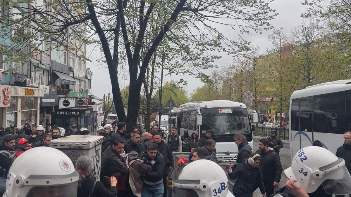 SON DAKİKA | 1 Mayıs ta Taksim e yürümek isteyenlere müdahale 2
