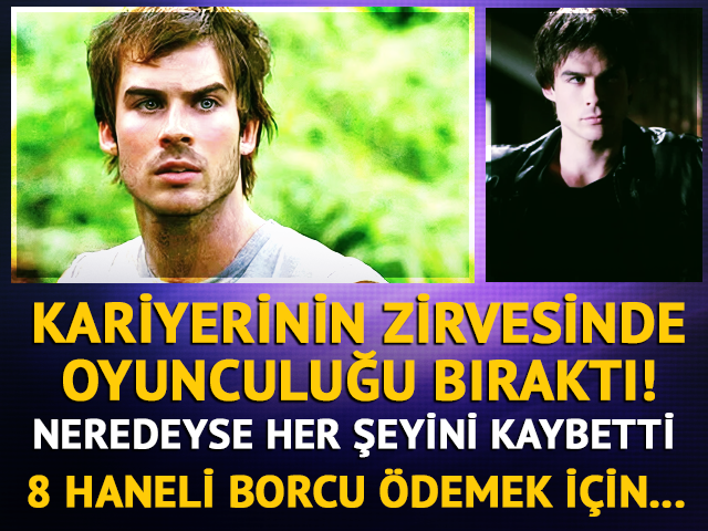 Oyunculuğu bıraktı, borca battı!