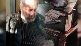 Dilencinin &uuml;zerinden &ccedil;ıkan parayı saymakla bitiremediler