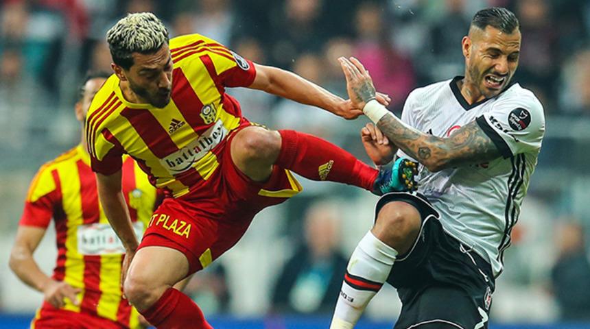 Beşiktaş-Yeni Malatyaspor ma&ccedil;ında Quaresma'ya atılan tekme b&uuml;y&uuml;k tartışma yarattı!