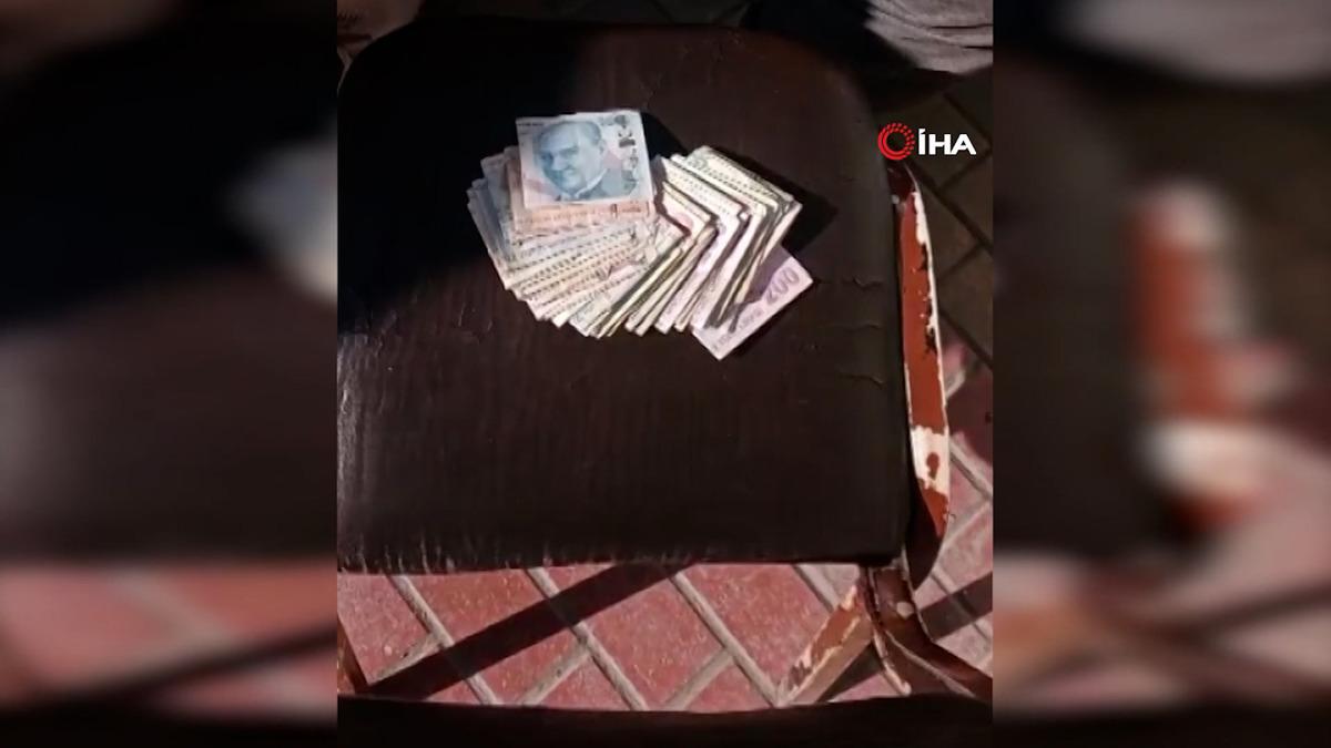 Dilencinin &uuml;zerinden &ccedil;ıkan parayı saymakla bitiremediler 1