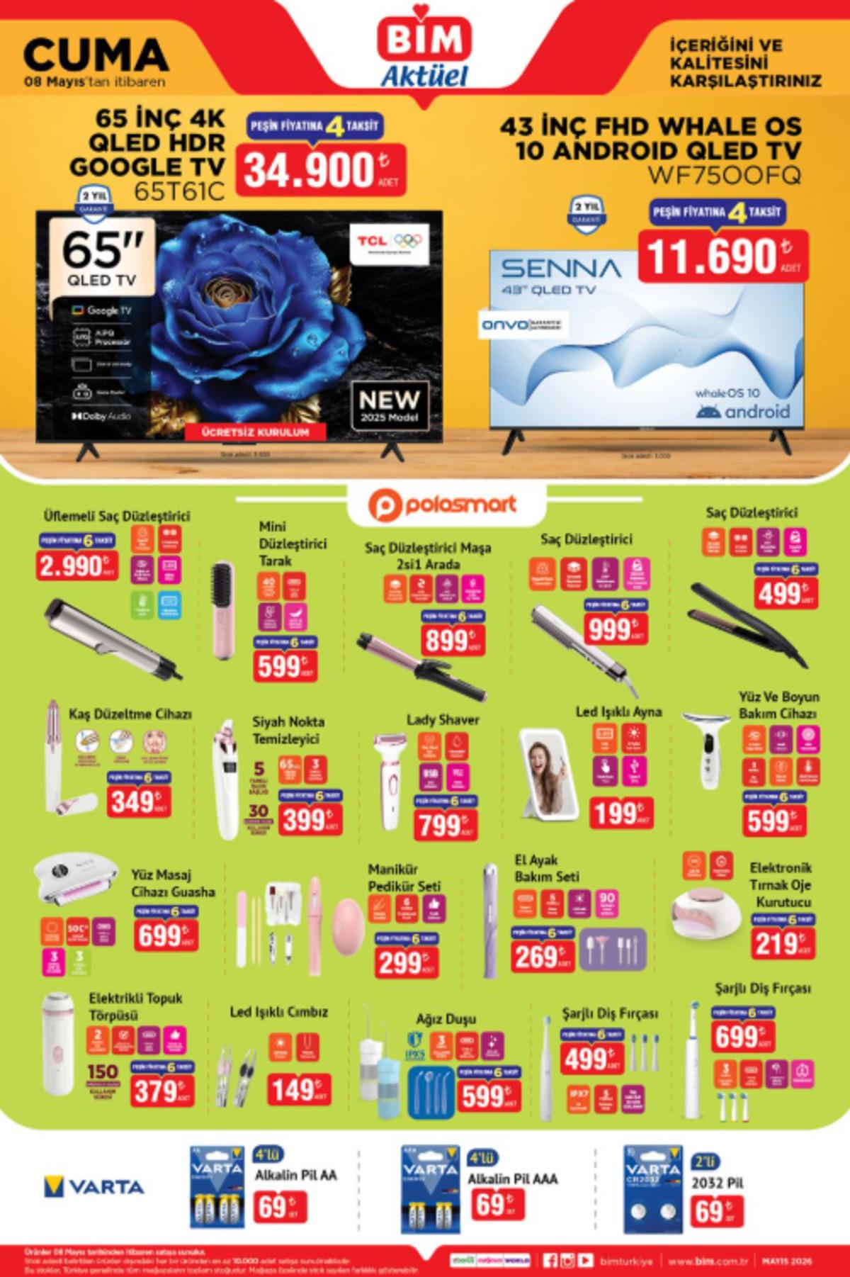 BİM e dondurma makinesi geliyor! 8 Mayıs 2026 BİM katalog yayınlandı! 2