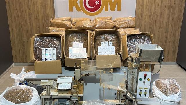 Samsun'da kiraladığı evi kaçak sigara imalathanesine çevirdi! O şüpheli yakalandı