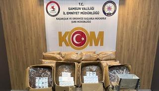 Kiraladığı evi ka&ccedil;ak sigara imalathanesine &ccedil;evirdi