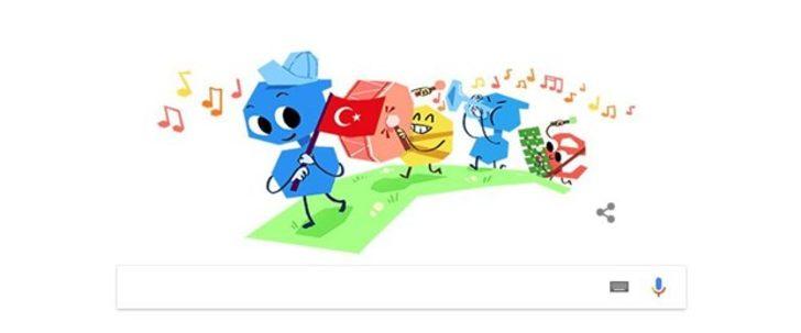 Google'dan 23 Nisan için Doodle