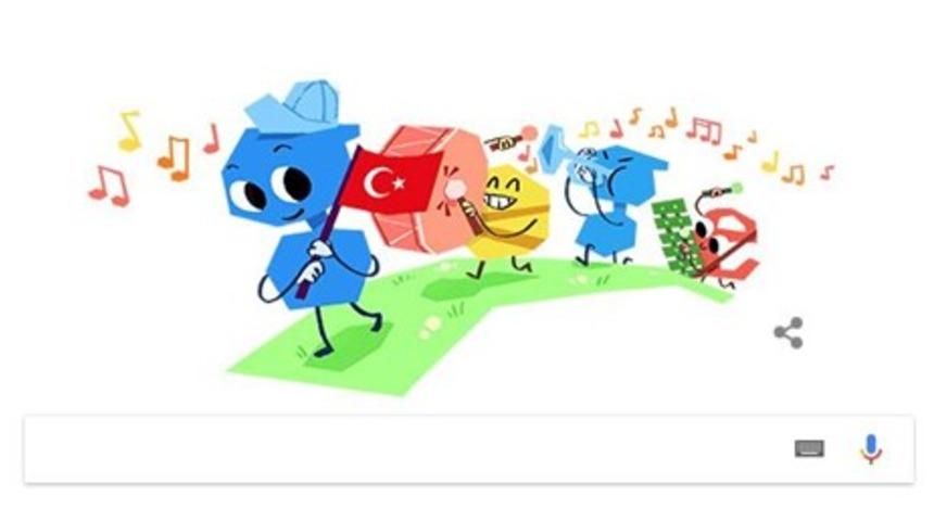 Google'dan 23 Nisan'a &ouml;zel Doodle