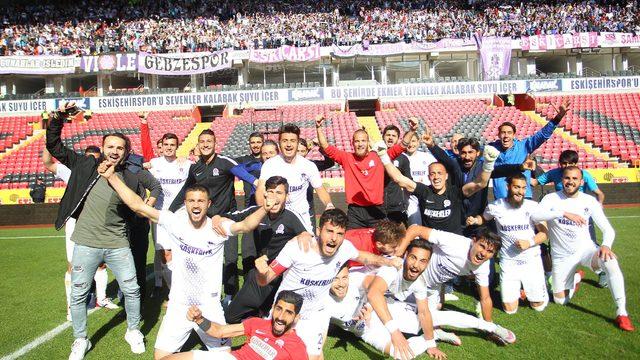 Gebze'de 3. Lig coşkusu