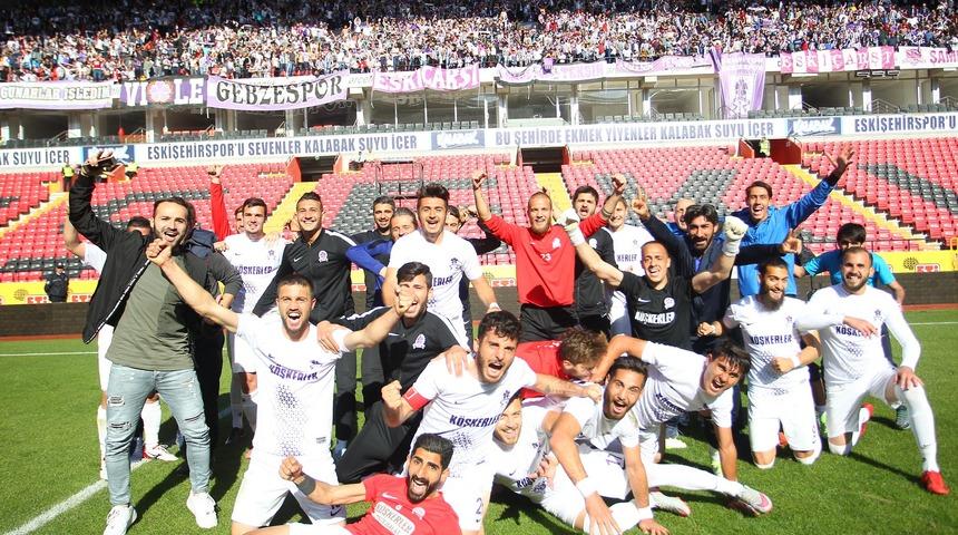 Gebze'de 3. Lig coşkusu