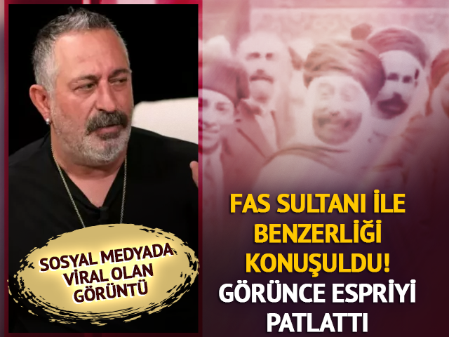 Fas Sultanı ile benzerliği konuşuldu! Espriyi patlattı