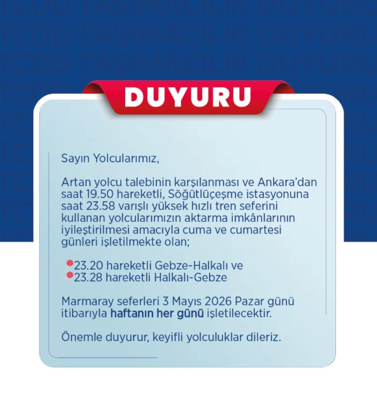 Marmaray da yeni d&ouml;nem! 2 g&uuml;n sonra başlıyor 1