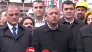 Özgür Özel'den Kadıköy'de işçilere destek! 'Taksim' mesajı dikkat çekti