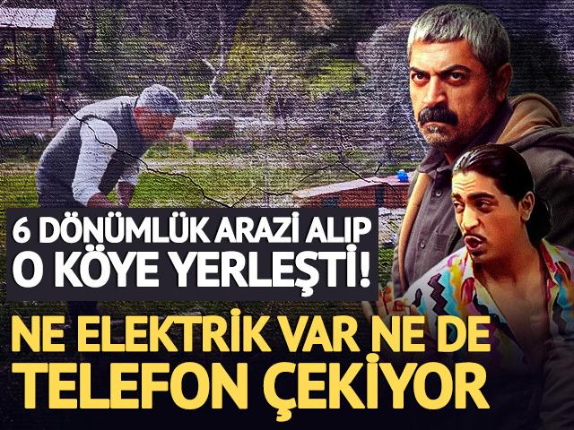 Her şeyi bırakıp o k&ouml;ye yerleşti! Ne elektrik var ne de telefon