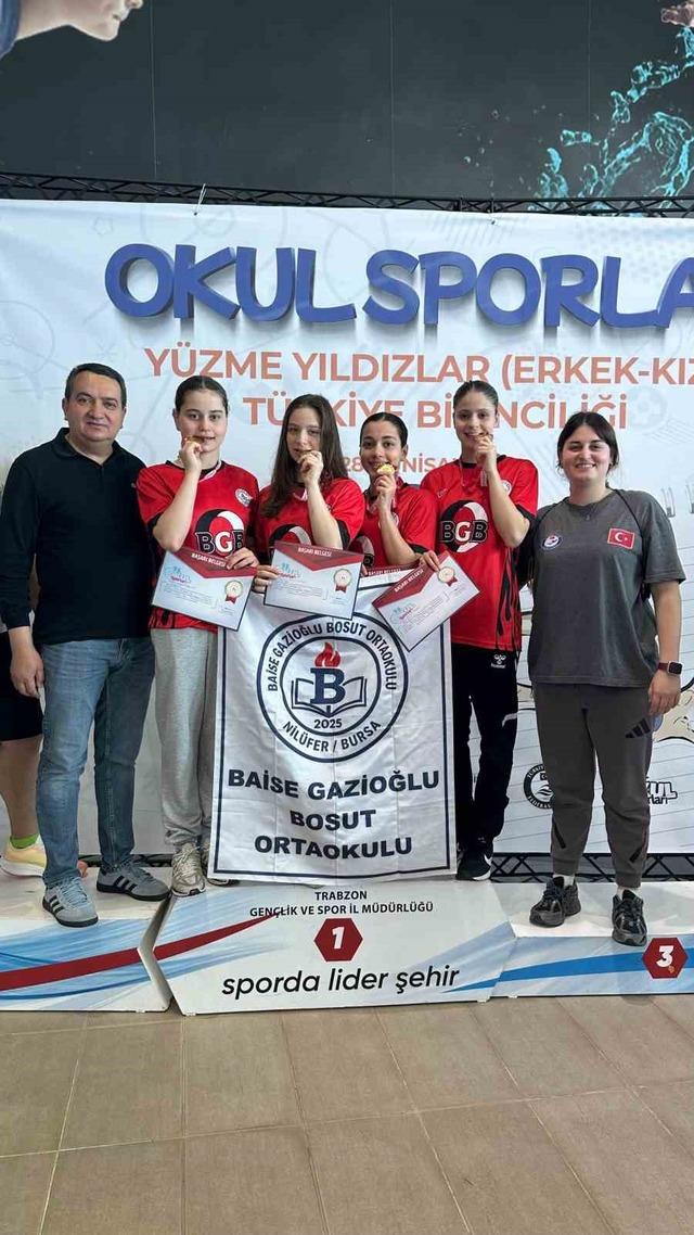 Bursa&rsquo;da ortaokul &ouml;ğrencileri T&uuml;rkiye şampiyonu 2