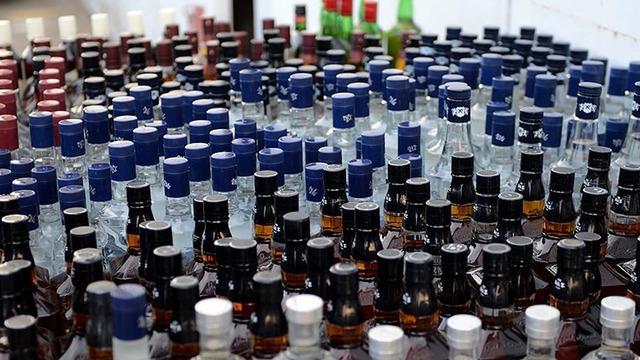 Akşehir’de sahte alkol operasyonu