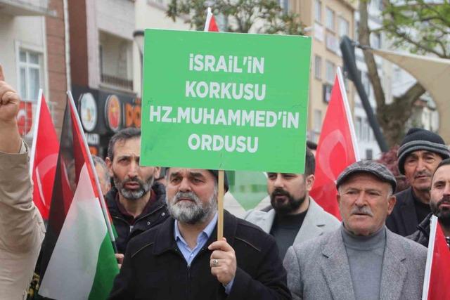 Ordu&rsquo;da Sumud Filosu&rsquo;na m&uuml;dahaleye tepki 2
