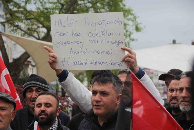 Ordu&rsquo;da Sumud Filosu&rsquo;na m&uuml;dahaleye tepki 1