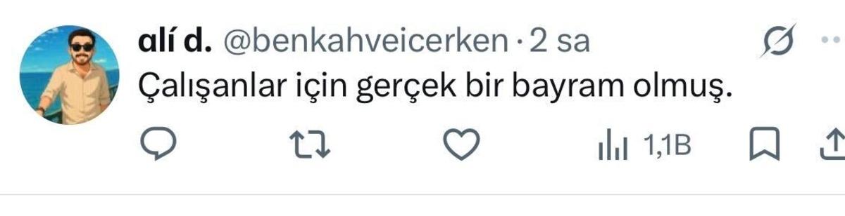 1 Mayıs ta t&uuml;m geliri &ccedil;alışanlarına bıraktı: Sosyal medya ikiye b&ouml;l&uuml;nd&uuml; 3