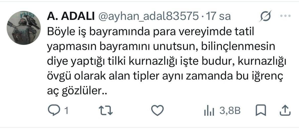 1 Mayıs ta t&uuml;m geliri &ccedil;alışanlarına bıraktı: Sosyal medya ikiye b&ouml;l&uuml;nd&uuml; 5