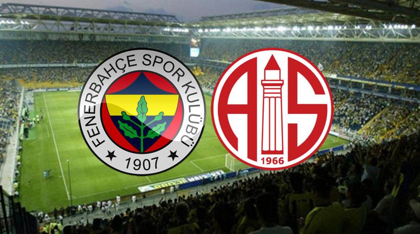 Fenerbahçe - Antalyaspor maçı ne zaman, saat kaçta, hangi kanalda? (FB Antalya maçı canlı izle)