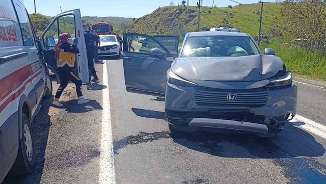 Mardin&rsquo;de zincirleme kaza: 5 yaralı 3