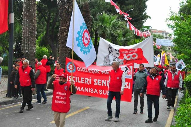 Manisa&rsquo;da 1 Mayıs kutlaması 1