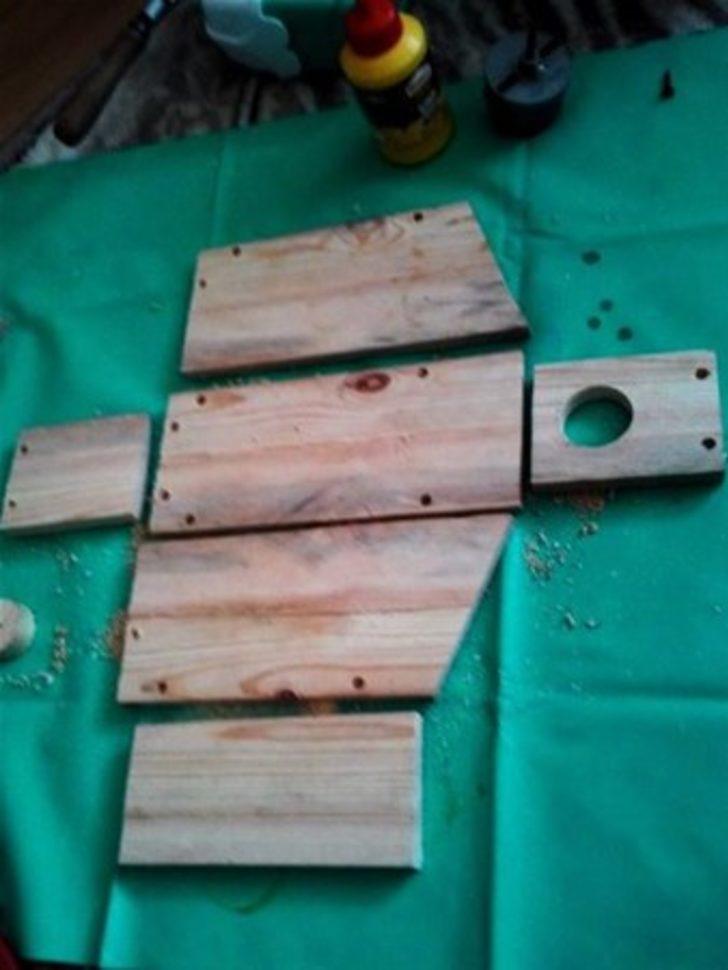 Tahtalarla hırsızları kandırdı  G2