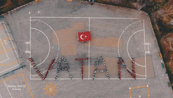 Havadan böyle görüntülendi  G1