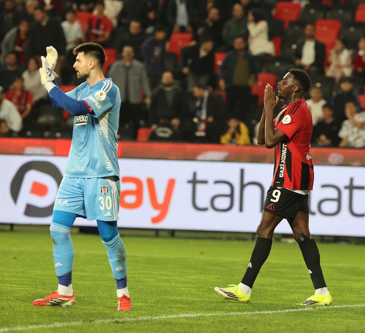 Gaziantep te Kartal rüzgarı! Beşiktaş 3 puanı 2 golle aldı 5