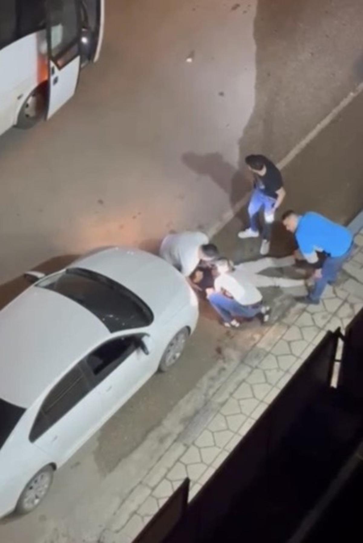 Osmaniye’de silahlı saldırı kamerada: 2 kişi yaralandı 1