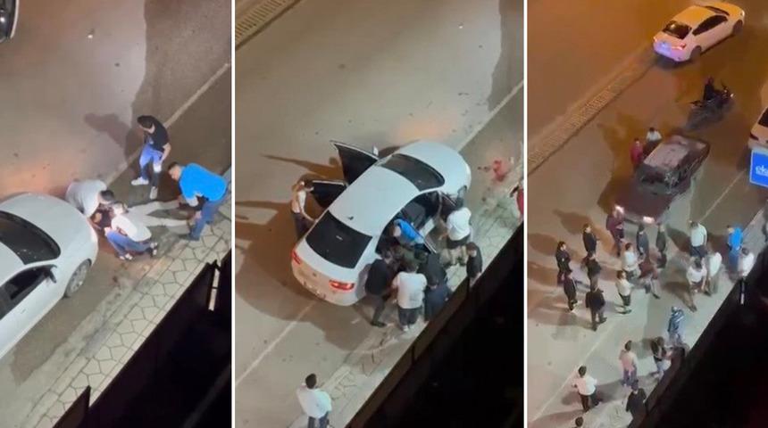Osmaniye&rsquo;de silahlı saldırı kamerada: 2 kişi yaralandı