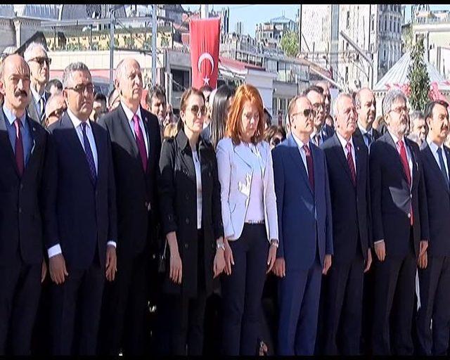  Taksim'deki 23 Nisan töreninde tartışma