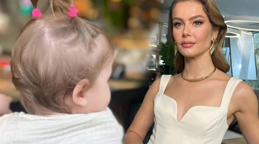 Burcu Biricik&rsquo;in kızı Luna'nın son haline yorum yağdı