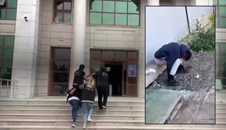 Burası ABD değil, Hatay... 'Zombi' uyuşturucu genci bu hale &ccedil;evirdi! O anlar kamerada