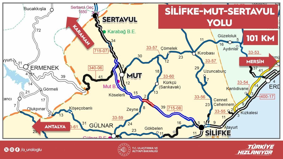 105 dakikalık yol 70 dakikaya d&uuml;şecek! 6 t&uuml;nel tamamlandı 2