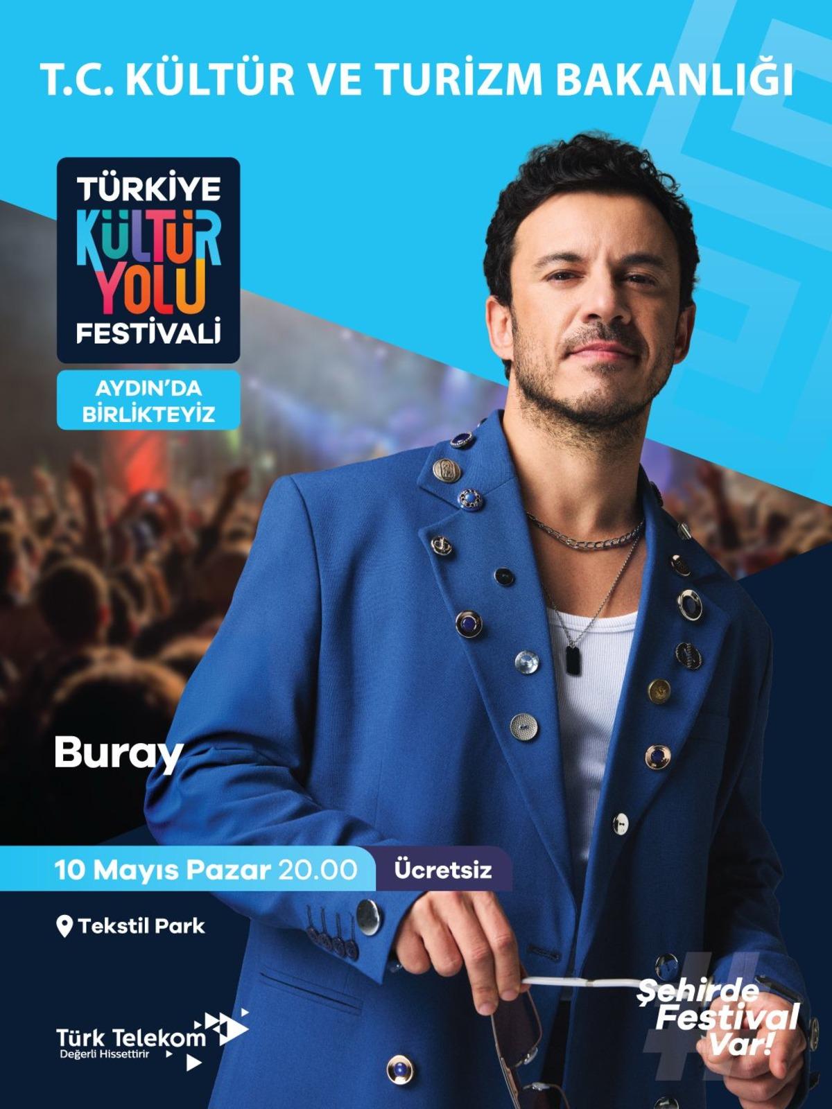 K&uuml;lt&uuml;r Yolu ilk kez Aydın da! Şehirde hayat festivale d&ouml;n&uuml;ş&uuml;yor 5