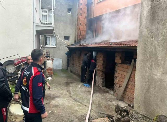 Kazan dairesinde yangın 3
