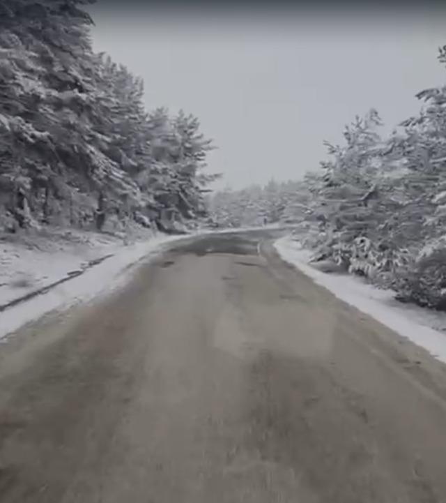 &Ccedil;orum&rsquo;da mayıs ayında kar yağışı etkili oldu 2