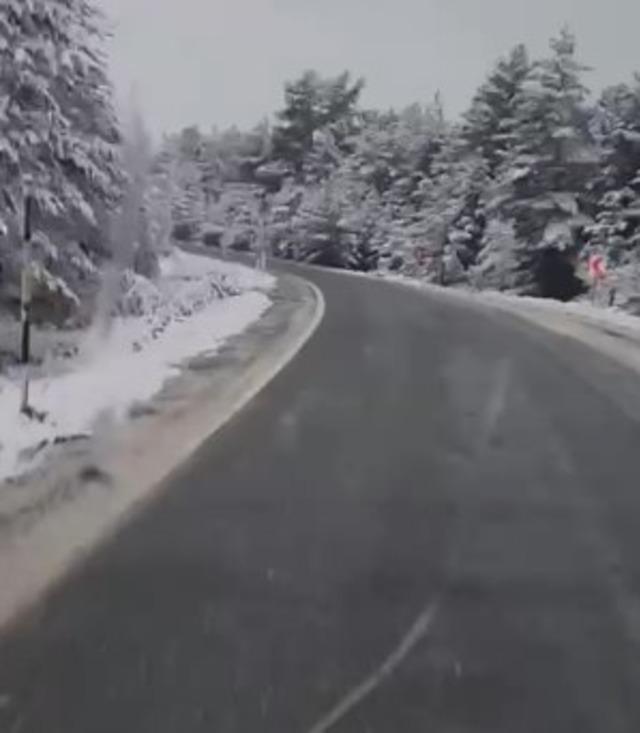 &Ccedil;orum&rsquo;da mayıs ayında kar yağışı etkili oldu 1