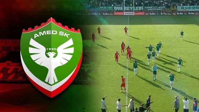 Amedspor maçında saha karıştı! Golün ardından olaylar çıktı