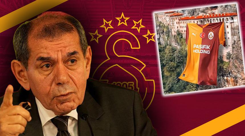 Şampiyonluk ma&ccedil;ı &ouml;ncesi olay yaratan 'S&uuml;mela Manastırı' paylaşımı! Galatasaray apar topar sildi