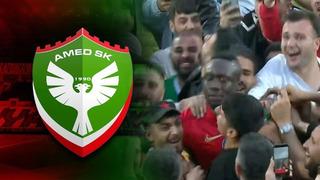 Amedspor, Süper Lig'e yükseldi! Golün ardından saha bir anda karıştı
