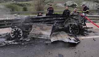 Afyonkarahisar'da trafik kazası! 1 &ouml;l&uuml;, 1 yaralı 