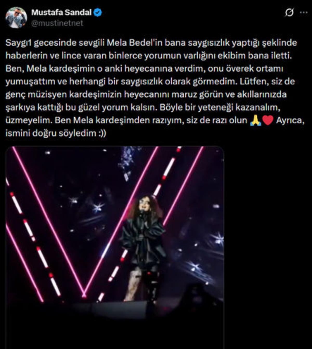 Mustafa Sandal ve Mela Bedel arasında isim krizi!  5