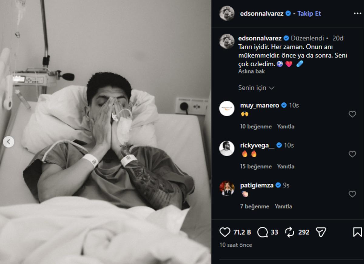 Kimse fark etmemişti! Edson Alvarez den trib&uuml;nlere el hareketi: Gece yarısı olay paylaşım 4