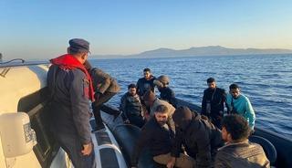 Aydın&rsquo;da 18 d&uuml;zensiz g&ouml;&ccedil;men kurtarıldı