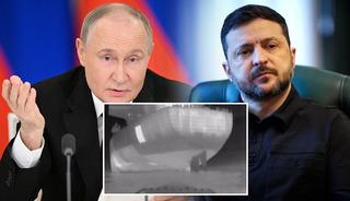 Rusya'nın "g&ouml;lge filosuna" saldırı! Zelenskiy g&ouml;r&uuml;nt&uuml;leri paylaştı