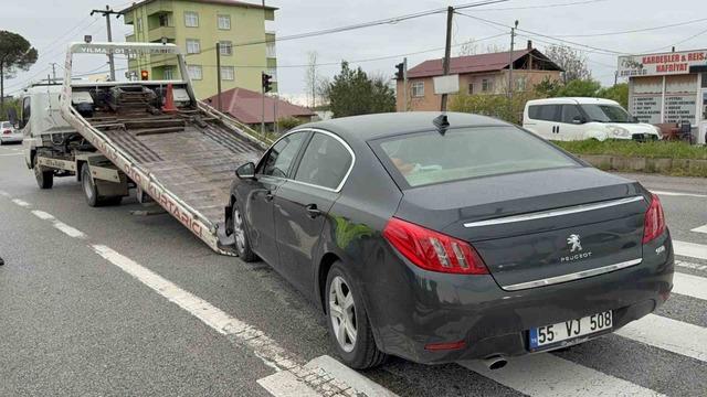 Samsun&rsquo;da trafik kazası: 2 yaralı 2