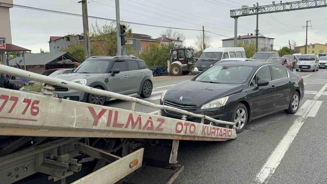 Samsun&rsquo;da trafik kazası: 2 yaralı 1